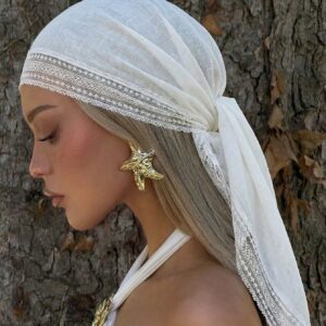 Bandana dentelle 5